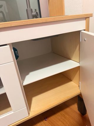 Cocina infantil de madera