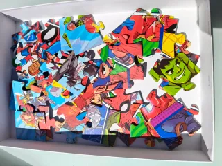 2 Puzzles Marvel Super Hero Adventures