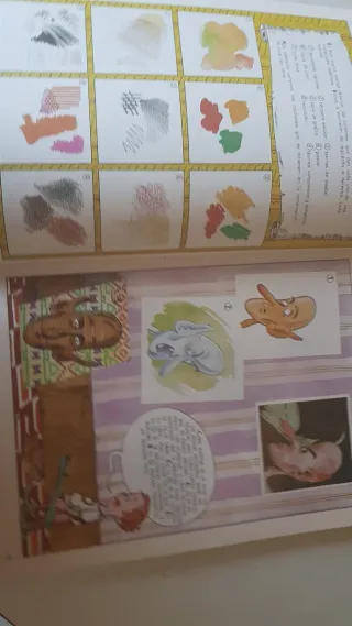 Libros de texto egb . PLASTICA cursos 6° ,7° y 8°.