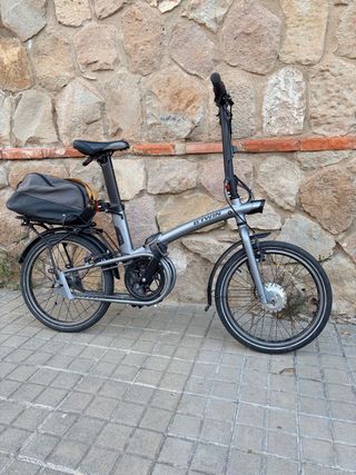 Bicicleta Eléctrica Plegable B'TWIN Tilt 700