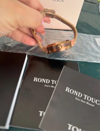 Reloj Tous Rond Touch Dorado y Negro