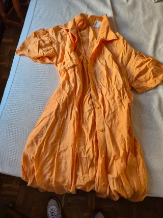 Vestido Bimba y Lola Naranja Talla XS
