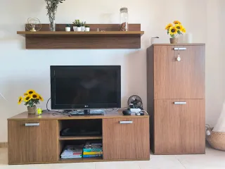 Conjunto Muebles Salón Madera