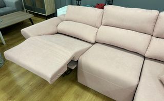 Sofá Chaiselongue Reclinable Eléctrico