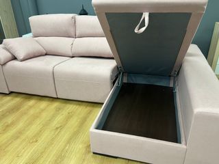 Sofá Chaiselongue Reclinable Eléctrico