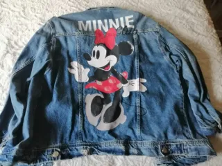 Cazadora vaquera Minnie Mouse Disney mujer
