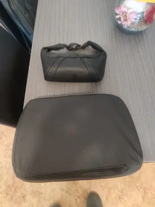 Cojín Lumbar y Cervical Negro