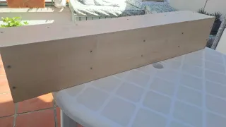 Estantería de madera pino