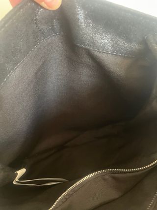 Bolso de hombro Zara tachuelas negro