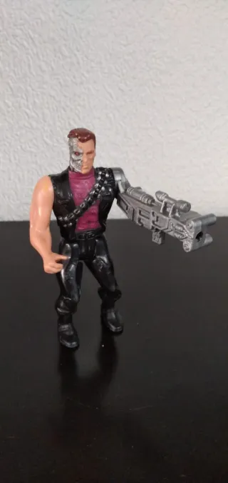 Figura Terminator con Moto Años 90