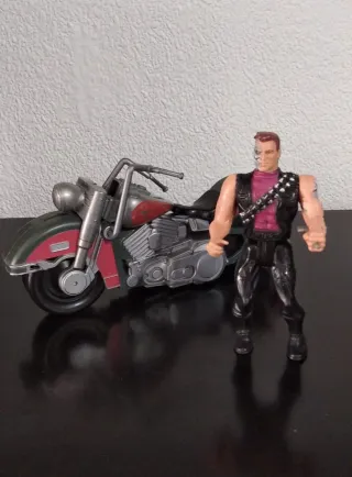 Figura Terminator con Moto Años 90