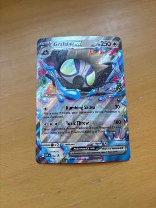 Expositor Carta Pokémon Marco Transparente + Carta