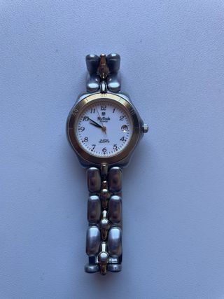 Reloj Max Onda Dorado y Plateado