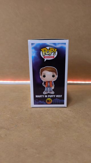 Back to the Future Marty Puffy Vest Funko POP 961