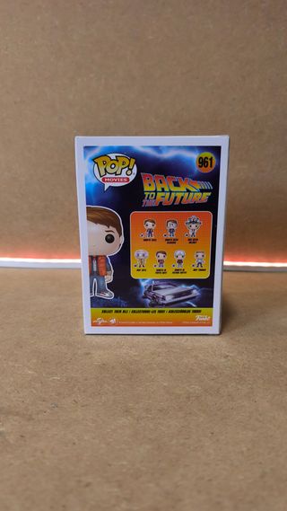 Back to the Future Marty Puffy Vest Funko POP 961