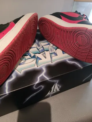 Zapatillas Nike Talla 40 Negras Rojas