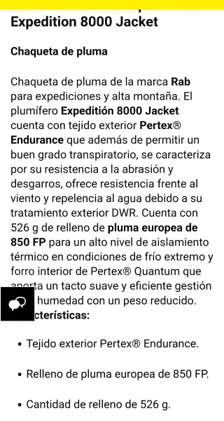 Rab Expedition 8000 Jacket
