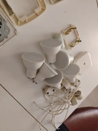 Lote elementos electricidad