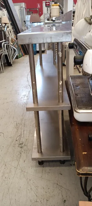 Estantería de acero inoxidable