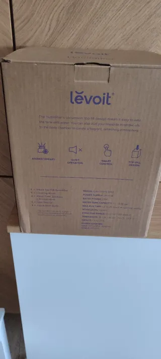 Humidificador Levoit Inteligente App