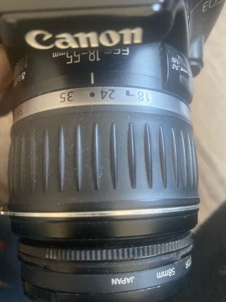 Canon 1000D + Objetivo 18-55mm
