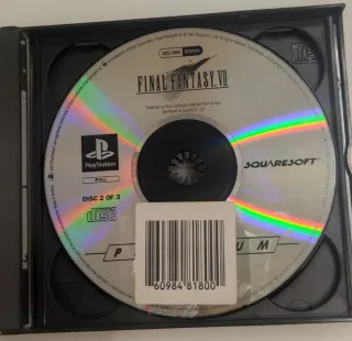 Final Fantasy VII PSX Platinum