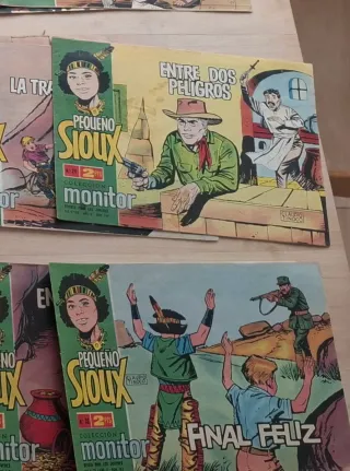 Cómics tebeos antiguos años 50-60. Pequeño Sioux.