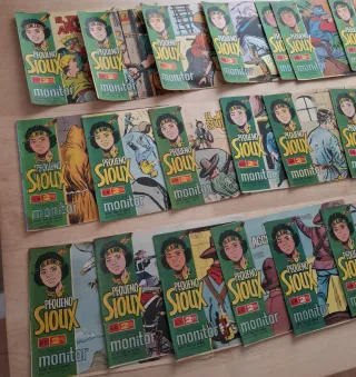 Cómics tebeos antiguos años 50-60. Pequeño Sioux.