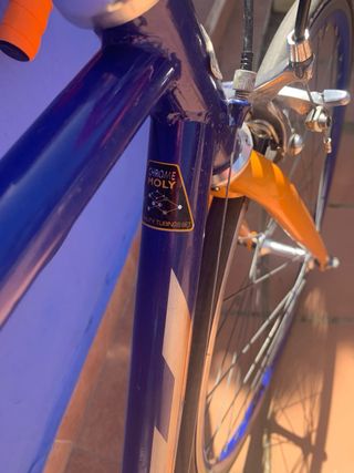 Bicicleta BH Gavia Vintage Azul/Naranja