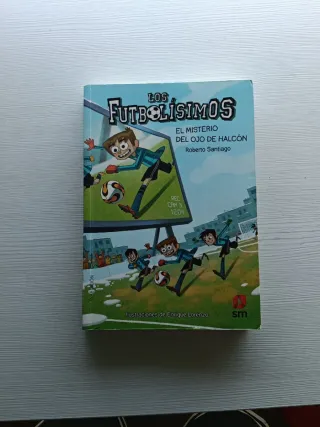 LIBRO LOS FUTBOLÍSIMOS EL MISTERIO DEL OJO DE H...
