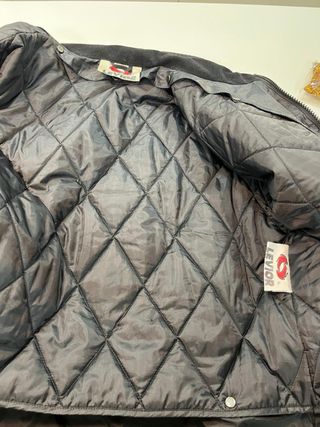 Chaqueta Moto Negra y Azul Talla XL