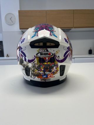 Casco SHIRO unisex con diseños florales
