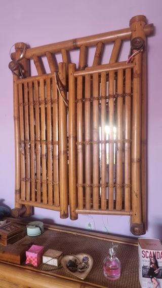 Dormitorio bambú conjunto
