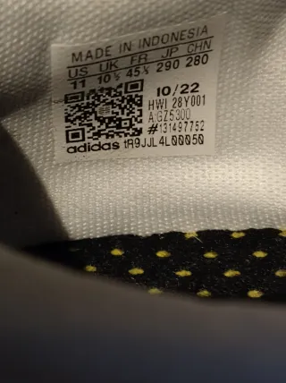 Zapatillas Adidas Blancas y Verdes