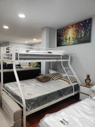 Litera Matrimonio Blanca Metal