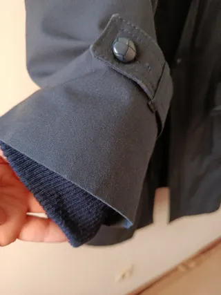 Abrigo Vintage Azul Marino