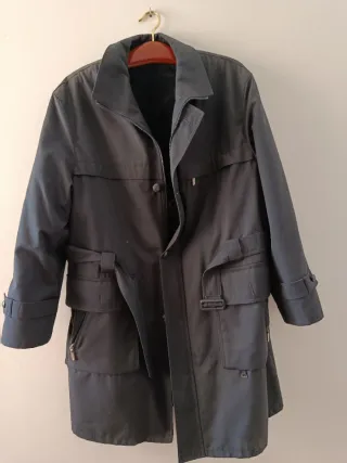 Abrigo Vintage Azul Marino
