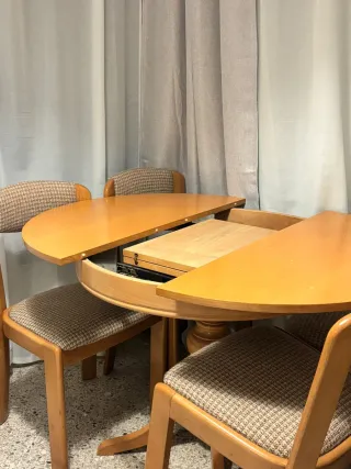 Mesa Comedor Extensible 4 Plazas