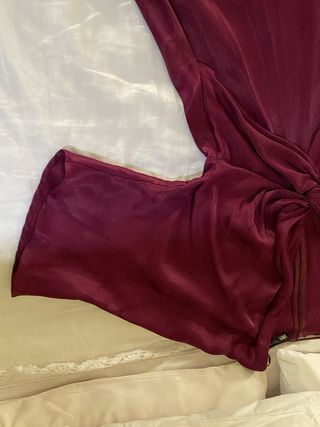 Vestido Zara Morado Talla XS