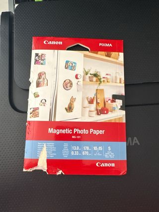 Impresora Canon TS3452 Negra y Blanca