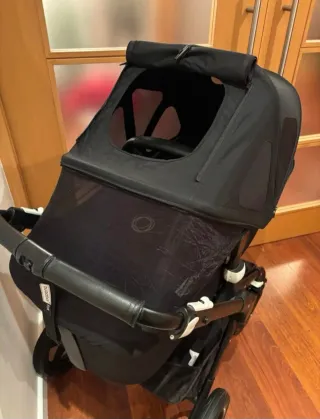 Bugaboo Fox Silla y Capazo Negro
