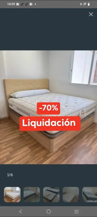 Liquidación Canapés y Colchones -70%
