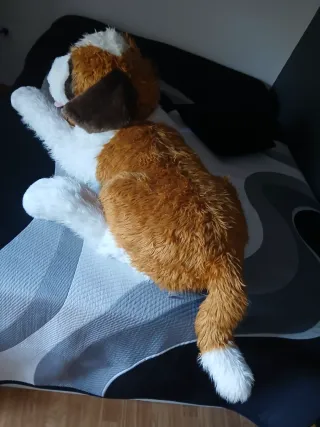 Peluche Perro San Bernardo Grande