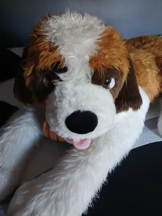 Peluche Perro San Bernardo Grande