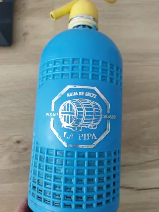 Sifón Vintage Agua de Seltz La Pipa