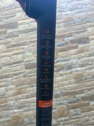 Patinete Segway Ninebot D38E Rojo