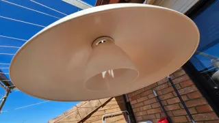 Lámpara Techo Ikea 360+Brasa Metal Blanca