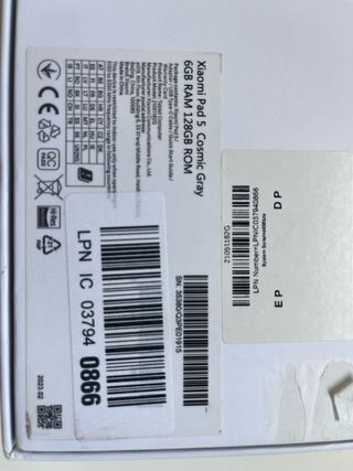 Xiaomi Pad 5 128GB Gris Oscuro + Teclado bluetooth