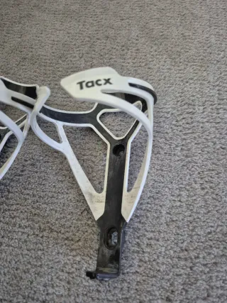 Porta Bidones Tacx Blancos (Par)