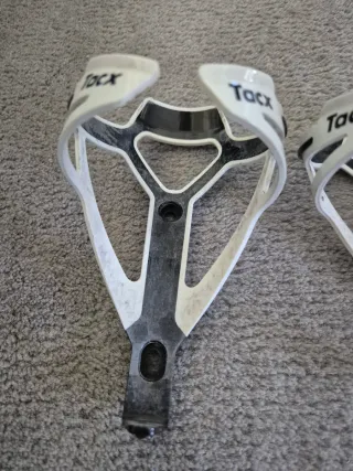 Porta Bidones Tacx Blancos (Par)